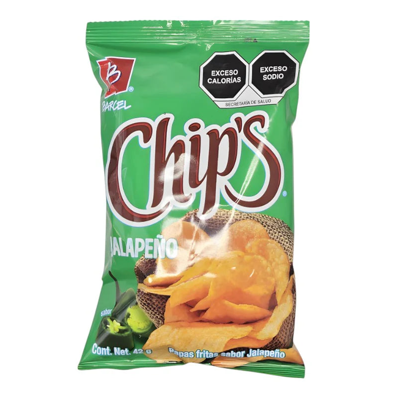 BARCEL CHIP’S JALAPEÑO 42 g