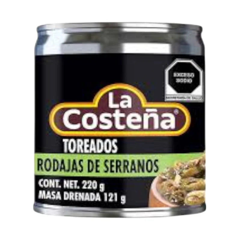 La Costeña Rodajas de Serranos Toreados 220 g