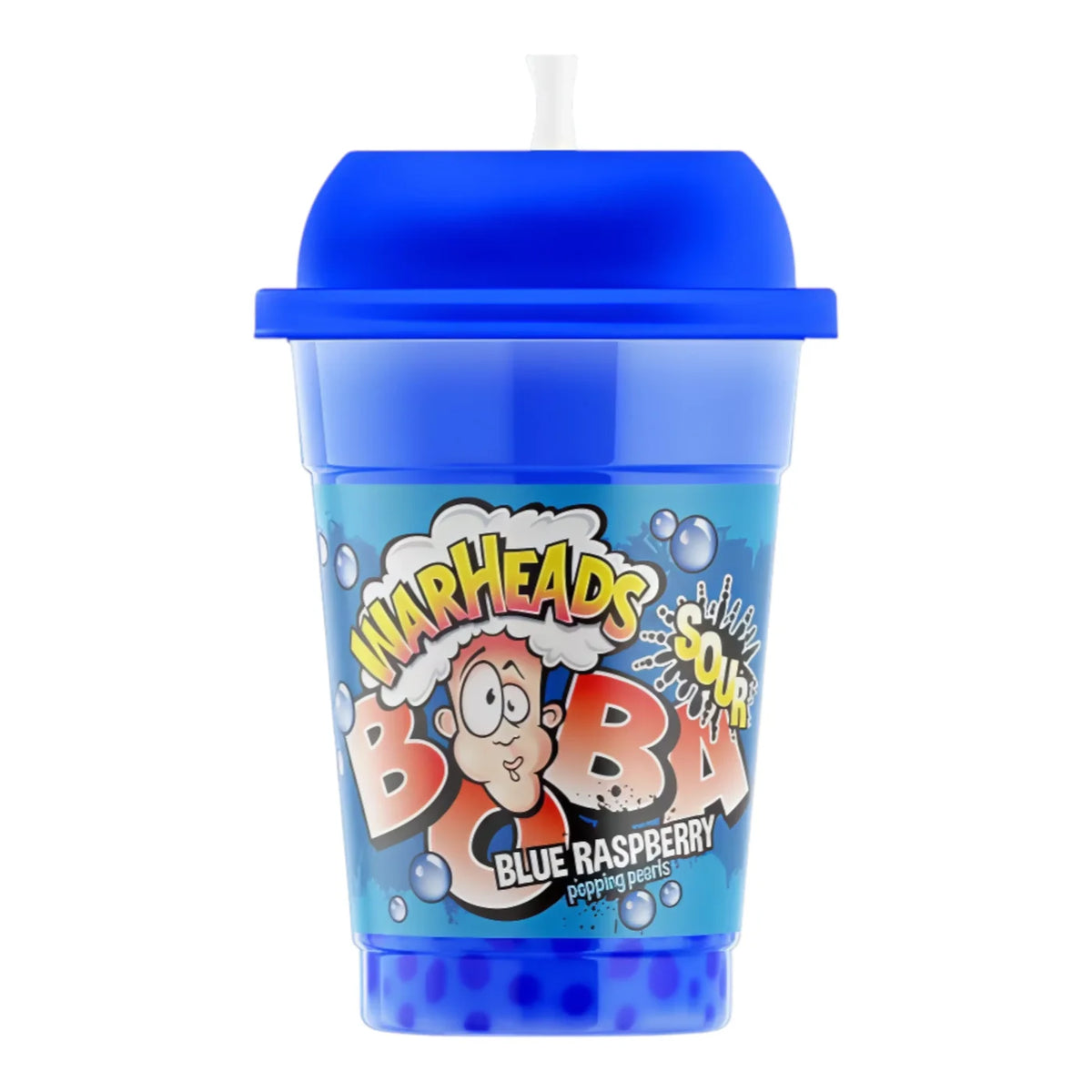 WARHEADS Boba Sour Blue Raspberry 400 ml