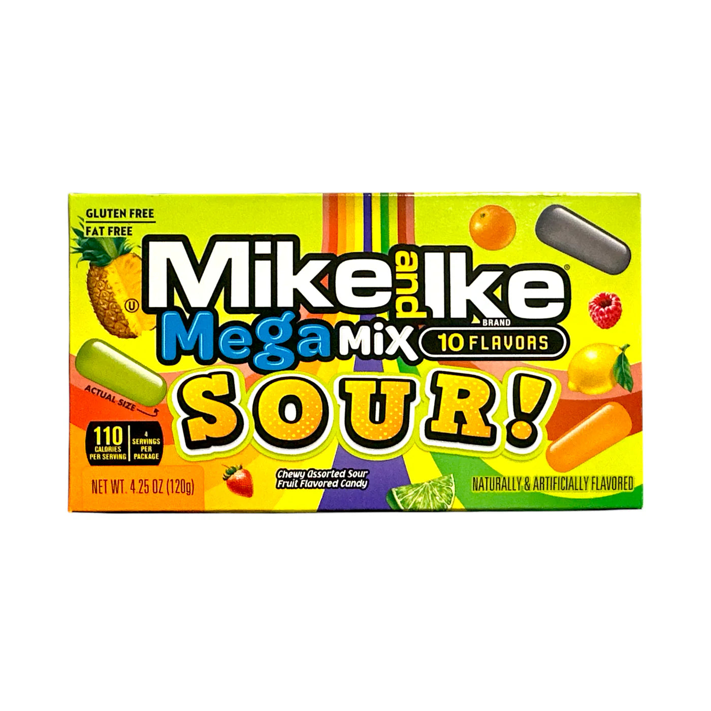 Mike & Ike Mega Mix Sour Theater Box 120 g