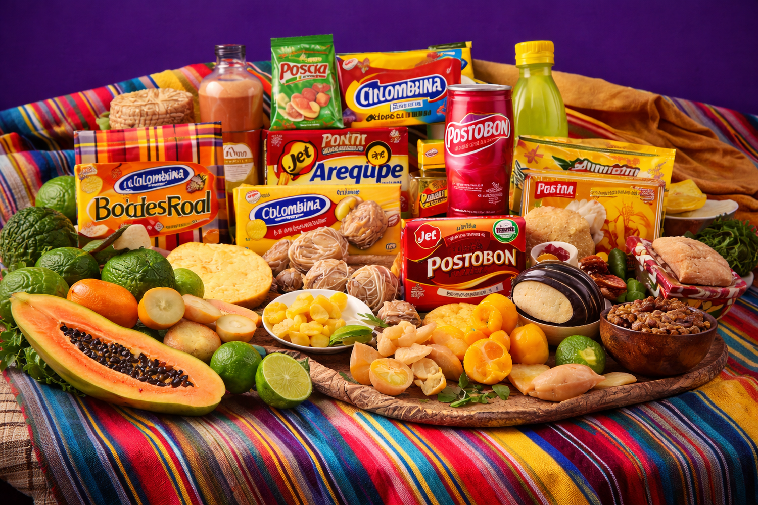 Mercadito colombiano / Produkty kolumbijskie