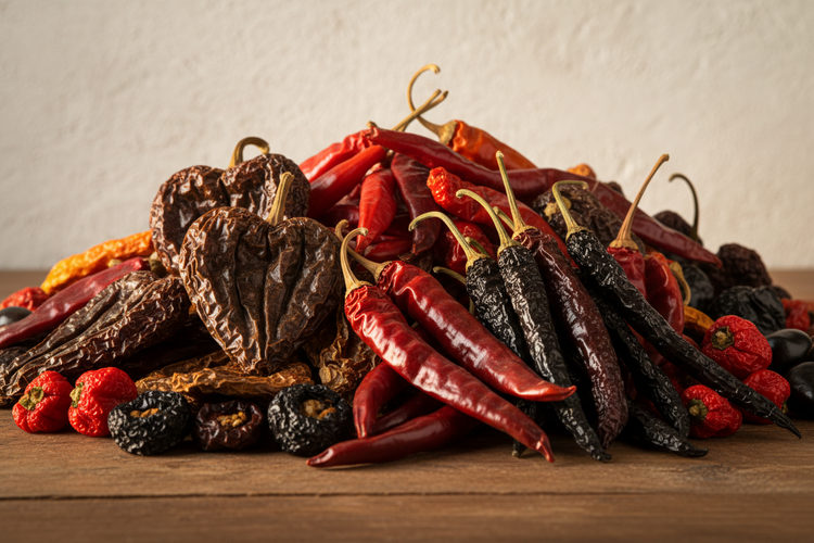 SUSZONE CHILI I PRZYPRAWY