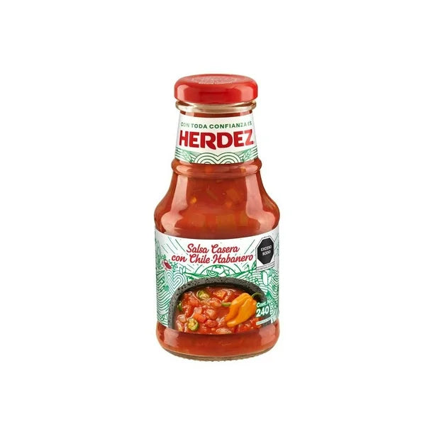 SALSA HERDEZ CASERA PICANTE 240 g