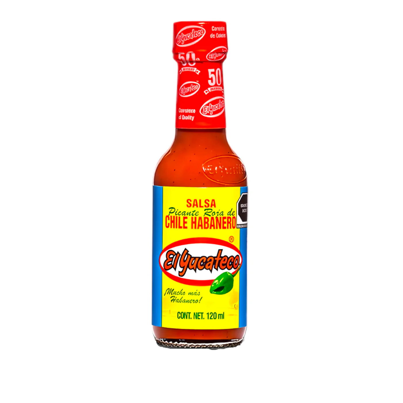 EL YUCATECO RED HABANERO 120 ml