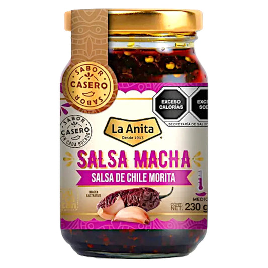 LA ANITA SALSA MACHA CHILE MORITA 230 g