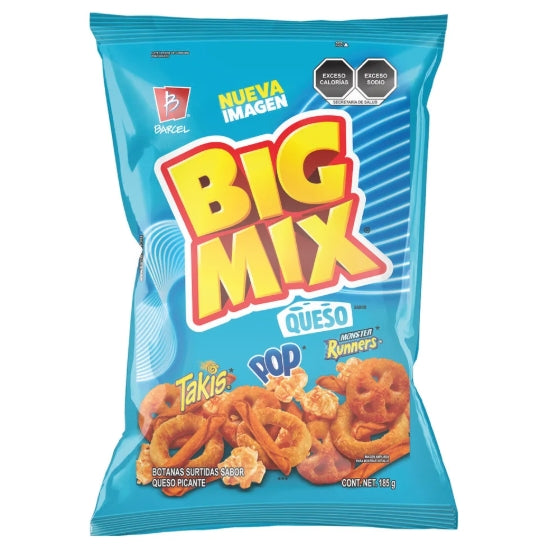 SNACK BIG MIX QUESO 185 G