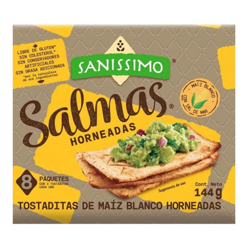 Sanissimo - Baked Corn Crackers 144 g