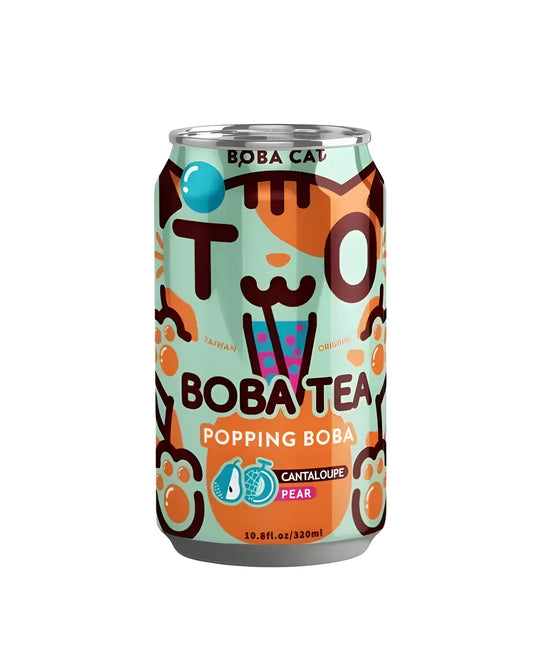 BOBA CAT Cantaloupe Pear Tea 320 ml