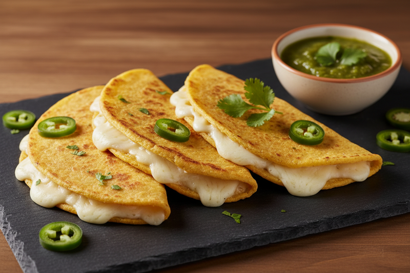 Chrupiące quesadillas z serem